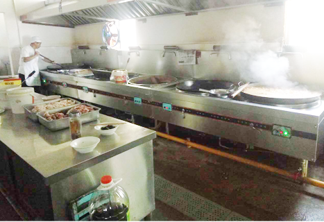 青白江人和学校食堂小黄片链接下载设备现场使用图片